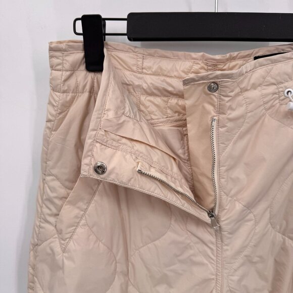 Rag & Bone Rudy Quilted Nylon Jogger Pants Womens Small Tan‎ Nylon Pockets - Picture 5 of 12